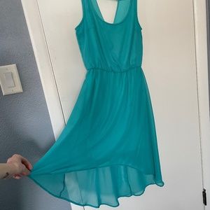 Charlotte Russe Aqua Blue Dress Size XS